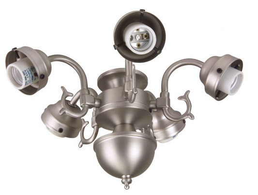 5 Light LED Ceiling Fan Fitter - F545-BN-LED