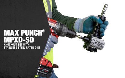 63159901 - Max Punch® XD Knockout - 1/2" - 2" Set