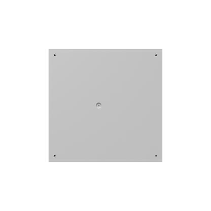 18x12x18 Screw Cover Type 1 UL Steel No KO Gray Cover w/Teardrop Slots Holes In Back
