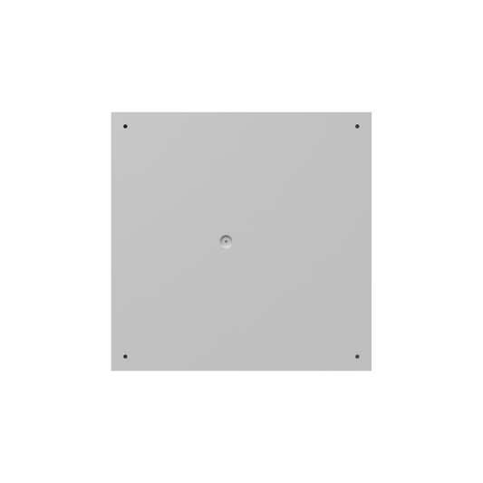 18x12x18 Screw Cover Type 1 UL Steel No KO Gray Cover w/Teardrop Slots Holes In Back