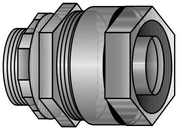 4Q-200, Liquid Tight Flexible Conduit Connector