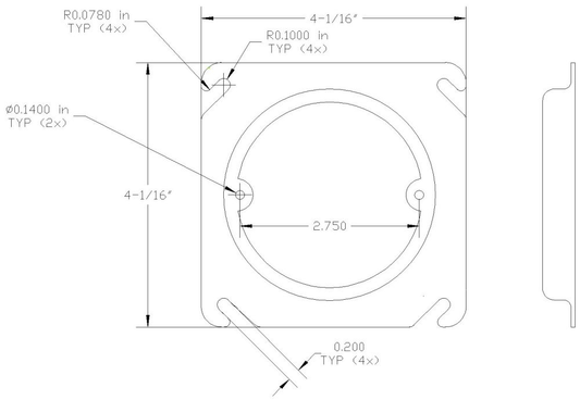 11215, Square Box Cover