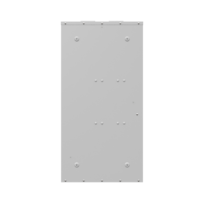 6 Terminal Ringless 2 Large Closing Plates Test Switch Prewired 26in-51in-10in Painted Steel Long Island Lighting Company