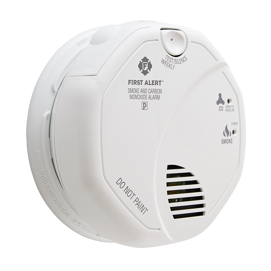 120V AC/DC Photo Smoke/CO Combo Alarm