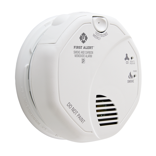 120V AC/DC Photo Smoke/CO Combo Alarm
