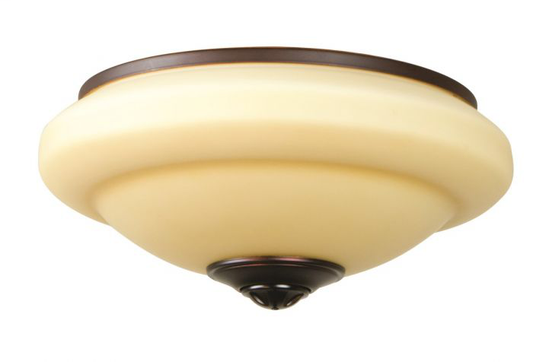 2 Light Bowl Fan Light Kit - ZELK-OBG-LED
