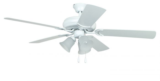 52" Ceiling Fan with Blades and Light Kit - DCF52MWW5C3