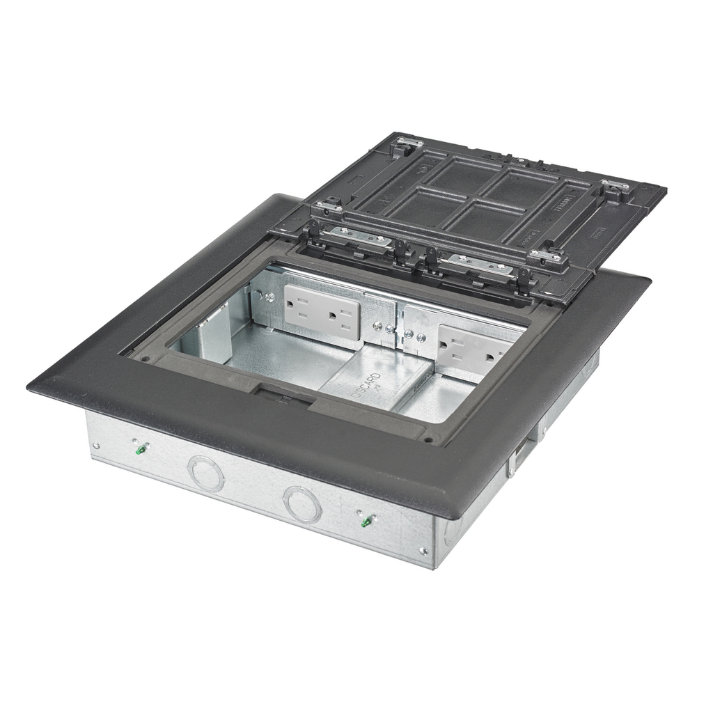 4-Gang AFB Series, 2.50" Deep Rectangular Box with Installation Cover