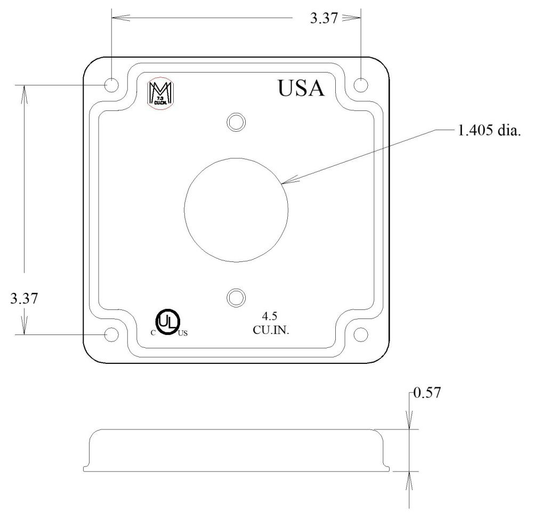 11403, Electrical Box Cover