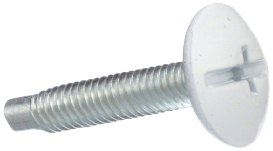 1=1 PKG OF 6 WHITE TRIM SCREWS