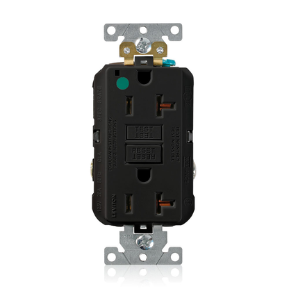 20 Amp SmartlockPro® GFCI Receptacle/Outlet, Hospital Grade