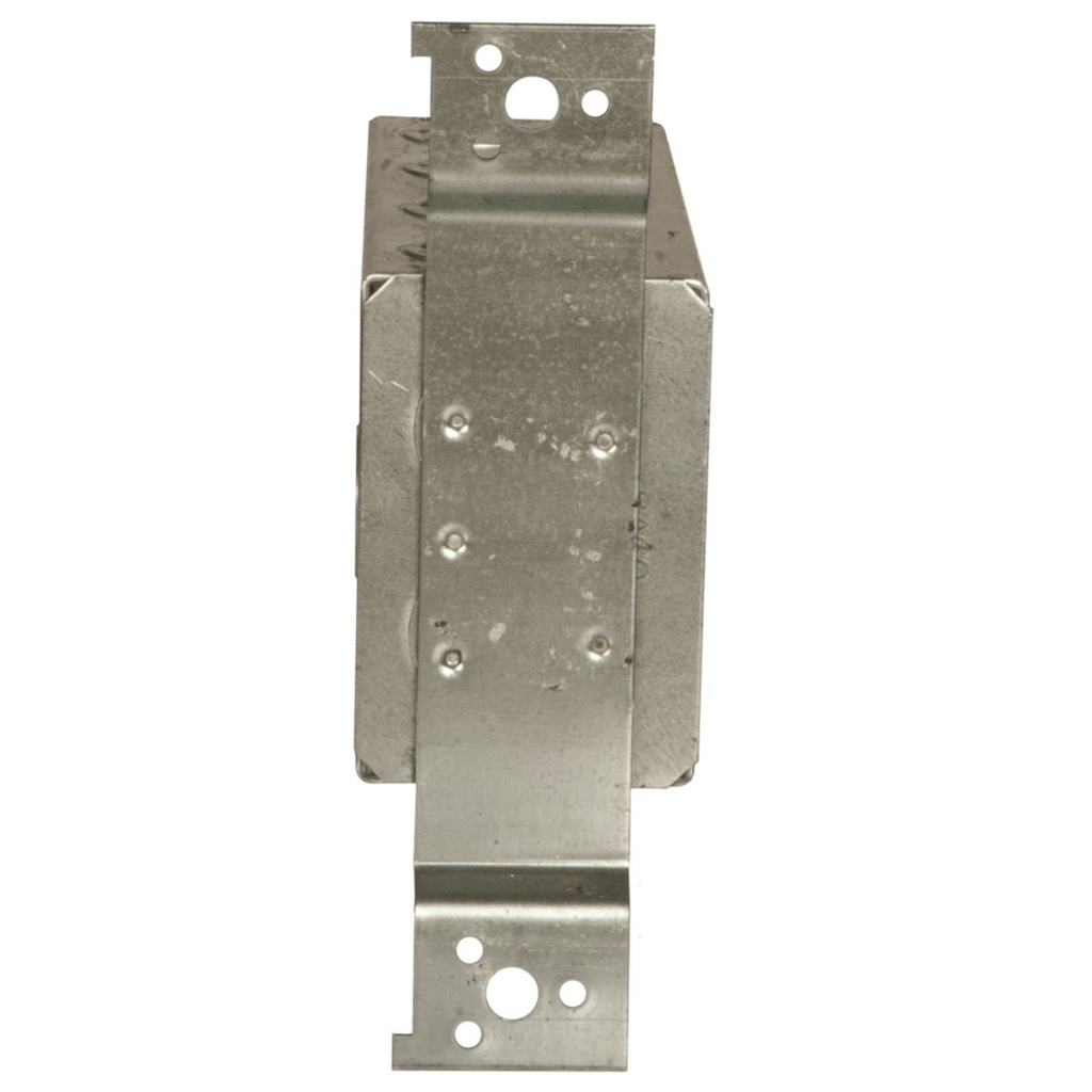4-Gang Switch Box, Welded, 2-1/2 in Deep Fourteen 1/2 and Fourteen 3/4 in. KO's