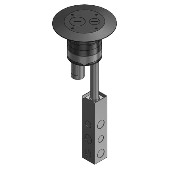 4 FURN FEED PT 1-1/4 3/4 BLACK