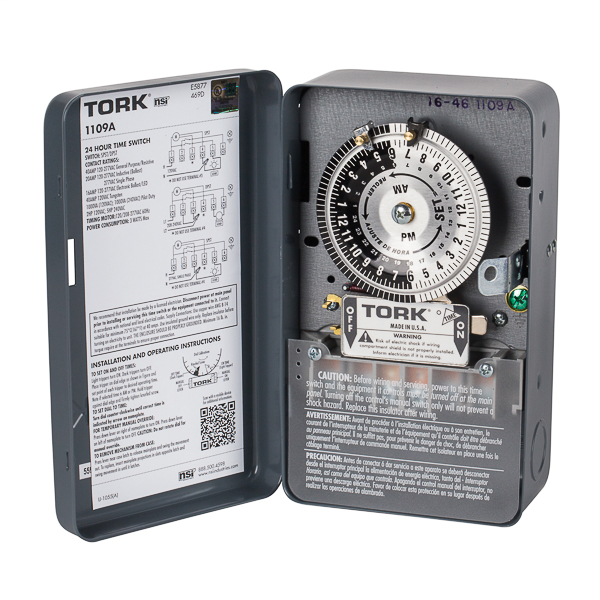 24Hr Time Switch 40A 120/208-277V Indoor