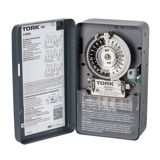 24Hr Time Switch 40A 120/208-277V Indoor