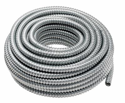 1/2" UL Listed Flexible Steel Conduit 100' Coil