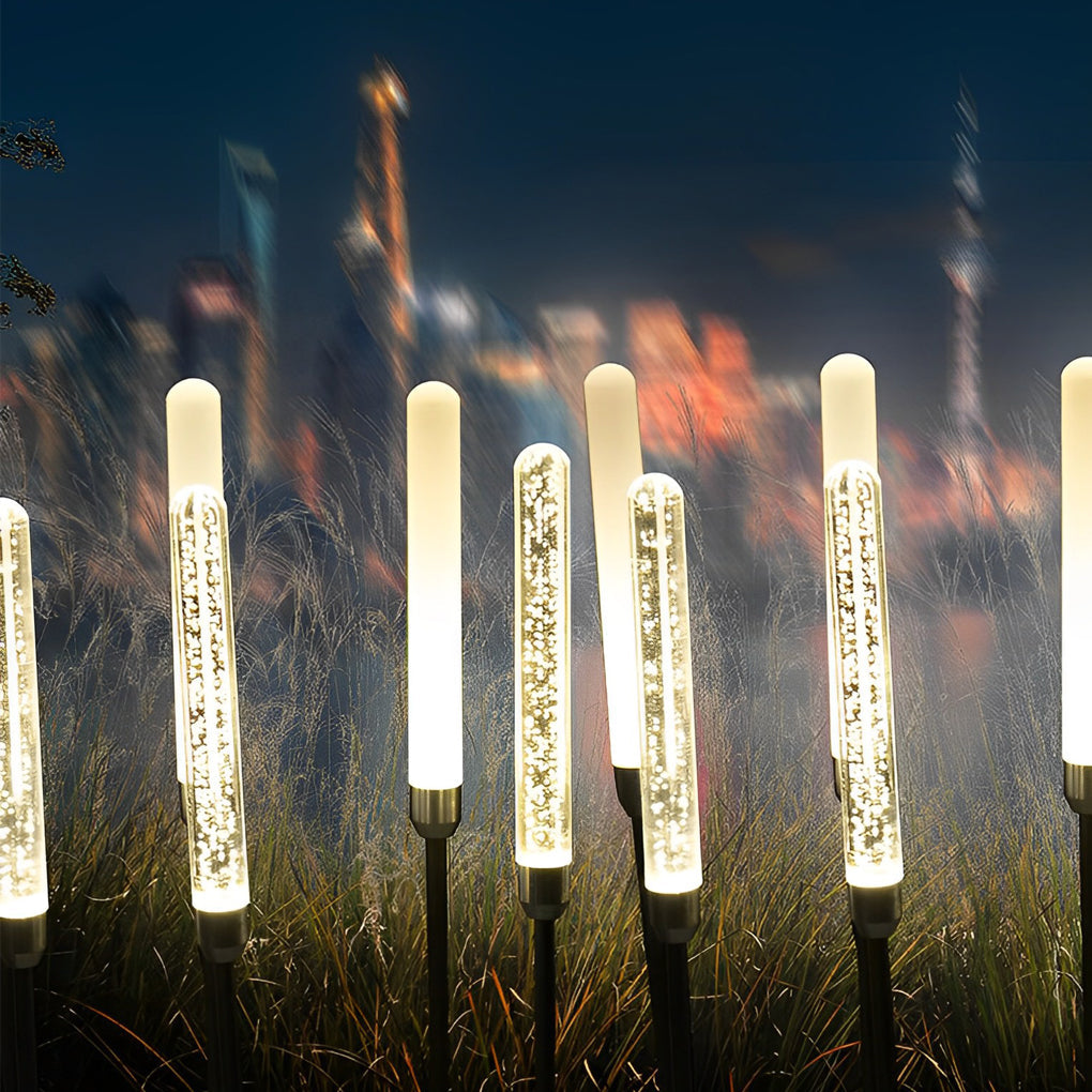 [Open-Box] 5Pcs Waterproof Acrylic Crystal Bubble Reed LED Lawn Lights Garden Lights