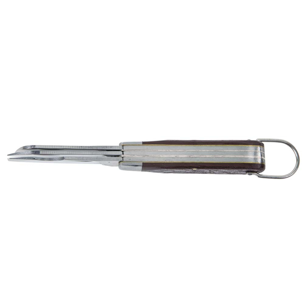 3 Blade Pocket Knife with Screwdriver