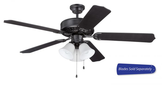 52" Ceiling Fan with Light (Blades Sold Separately) - C205FB