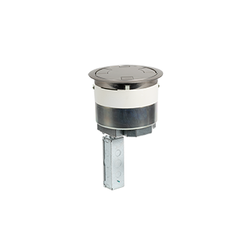 8IN PREWIRED SURF STYLE ASSEMBLY SN SATIN NICKEL