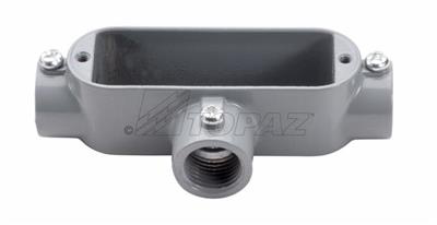 2" EMT & Rigid T Type Combination Conduit Body