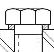 2417AA, Hydraulic Hand Pump Valve Screw