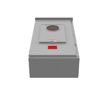13 Terminal Ringless Large Closing Plate Test Switch Prewired 200-400 Ampere Painted Steel Single Front Piano Hinge Cover Hasp Current Transformer Mounting Included 277-480 Volt