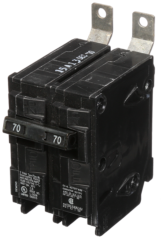 BREAKER 70A 2P 120/240V 10K BL