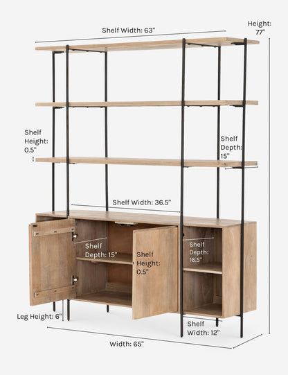 Aneko Sideboard and Hutch