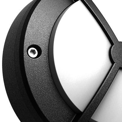 Waterproof Outdoor Wall Lighting Minimalist Trisection Round