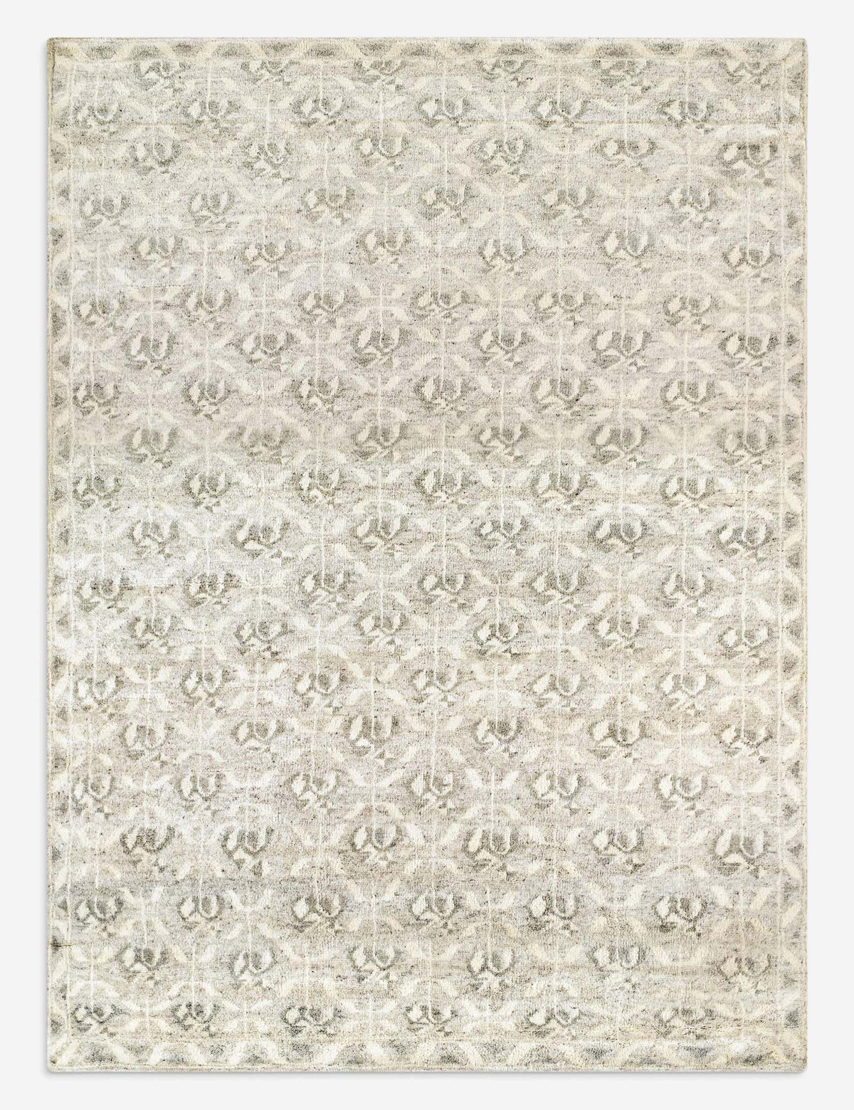 Valeria Hand-Knotted Wool-Blend Rug