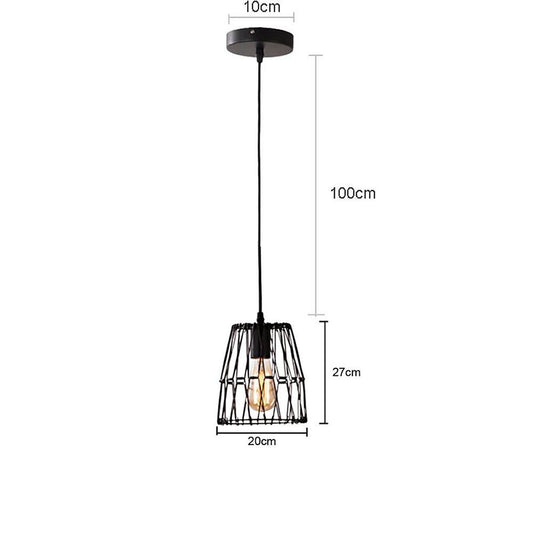Wire Lantern Island Kitchen Pendant Lighting Country Metal Pendant Lighting