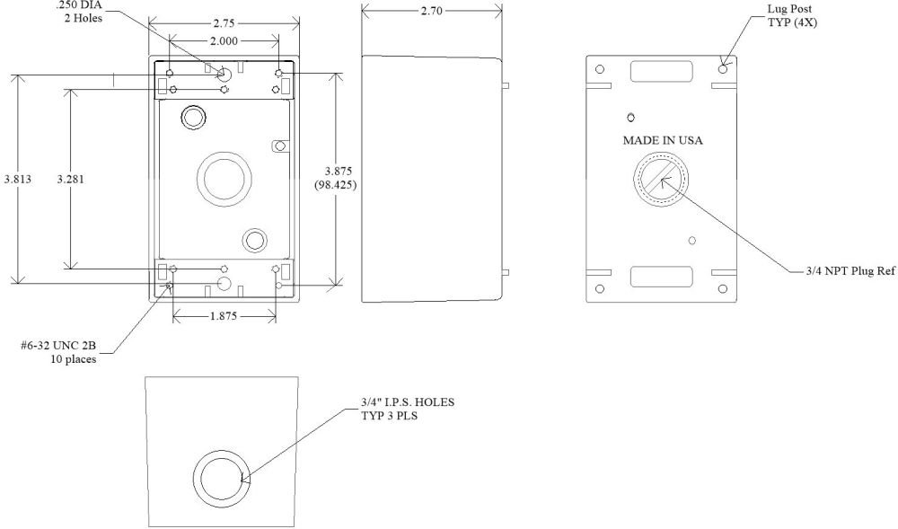30584, Weatherproof Device Box
