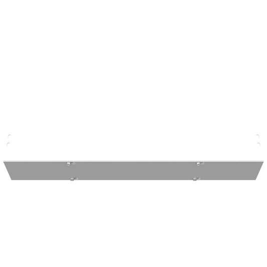 4X24X4 Screw Cover Wireway Type 1 UL Listed Steel No Knockouts ANSI 61 Gray