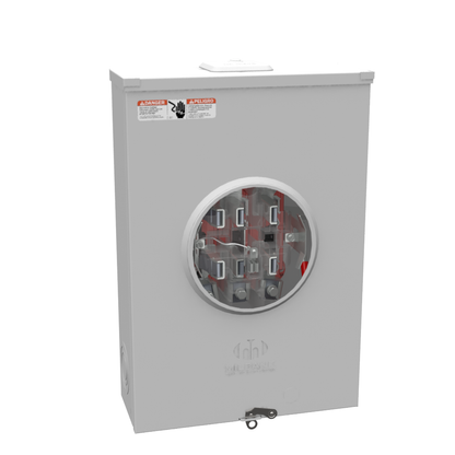 7 Terminal Ringless Small Closing Plate Lever Bypass 7-8 In Barrel Lock Ground With Bracket Provision