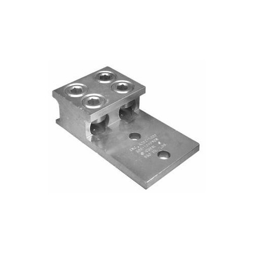 Aluminum Mechanical Lugs 2 Conductors - Two Hole Mount 600MCM