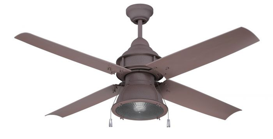 52" Ceiling Fan with Blades and Light Kit - PAR52RI4