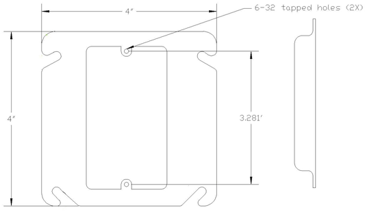 11228, Square Box Cover