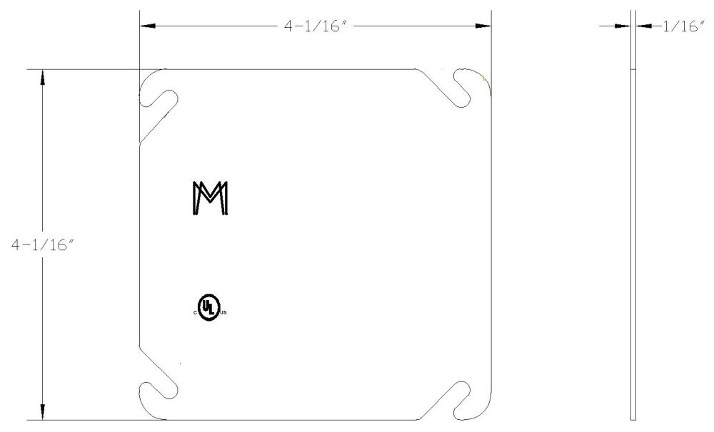 11201, Square Box Cover