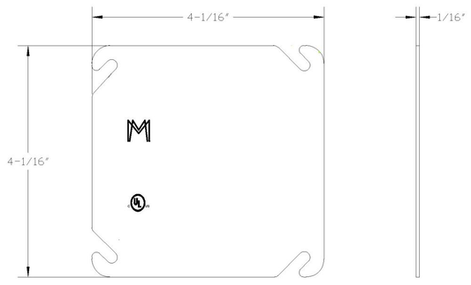 11201, Square Box Cover