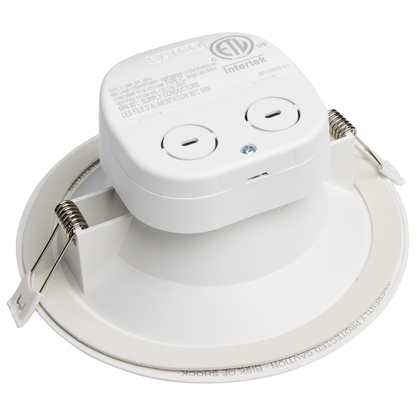 9 watt LED Direct Wire Downlight; 5-6 inch; 5000K; 120 volt; Dimmable