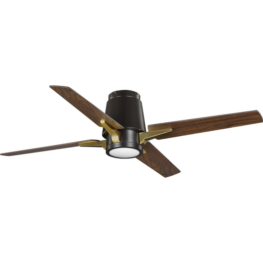 Architectural bronze ceiling fan light kit.