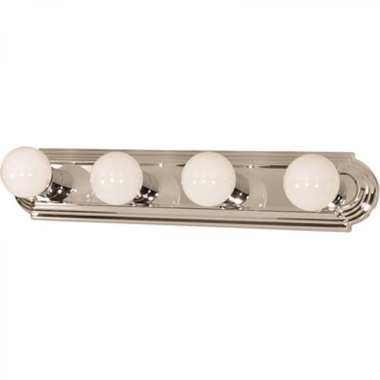 4 Light - 24" Vanity Strip - Polished Chrome Finish