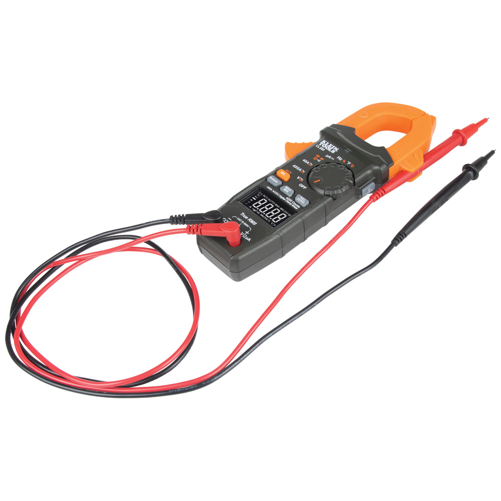 AC/DC Digital Clamp Meter, Auto-Ranging 400 Amp
