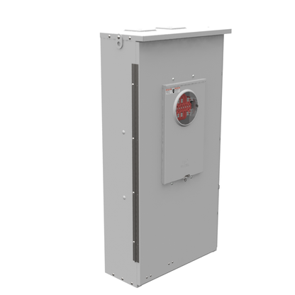 13 Terminal Ringless 2 Large Closing Plates Test Switch Prewired 26in-51in-10in Painted Steel Single Front Lift Off Screw Cover Long Island Lighting Company