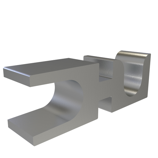 Aluminum Stacking Adapter, Conductor Range 1/0-250, Tin Plated, UL