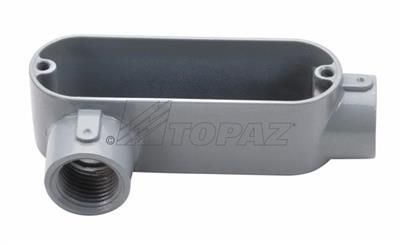1/2" Threaded LR Type Rigid Conduit Body