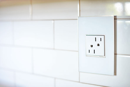 adorne® 15A Dual Tamper-Resistant Outlet, White