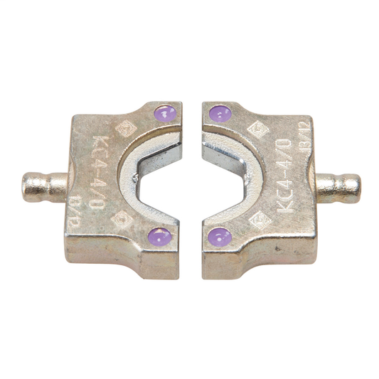 4/0 CU AWG Dies for Crimping Color-Coded Copper & Aluminum Lugs & Splices*