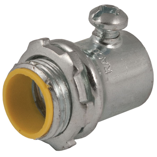 1 in. EMT Set-Screw Connector, Insulated